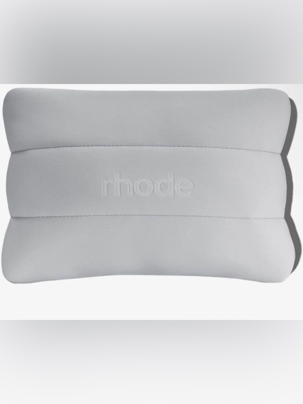 Rhode Medium Size Bubble Bag - Cosmetic Bag in Gray
